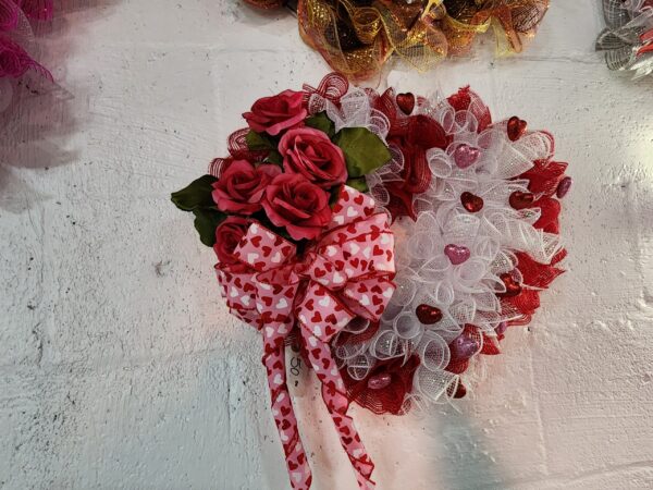 Valentine Heart Shape Wreath